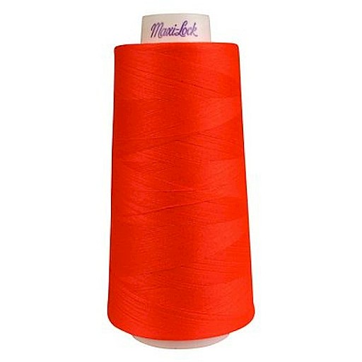 Maxi-Lock Overlocker Thread 3000yd Neon Orange
