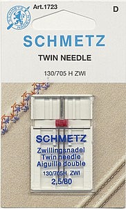 Schmetz Twin Needle size 2.5/80